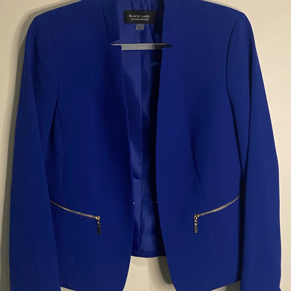 Black Label Royal Blue Women's Blazer